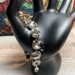 Handmade Swarovski Crystal “Crystal Silver Patina”